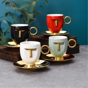 High Quality New Bone China Tea Cups and Saucers Dish Ceramic Coffee Cup Set - Jehome Import and Export Co., Ltd. - China