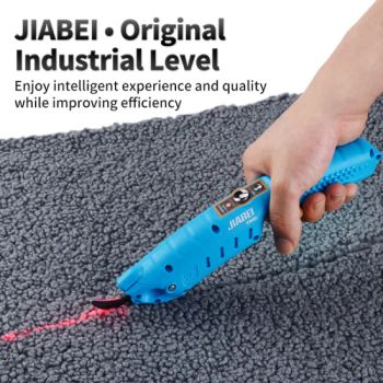 Lithium Battery and Cutter Blades, Cordless Shears Cutting Tool for Fabrics/Canvas/Carpets/Leather/Cardboard/Other Thin Materials - Lishui Jiwu Network Technology Co., Ltd. - China