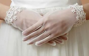 Classic Lady Satin Bridal/Wedding Gloves Style Plain Color White Gender Unisex Feature Anti-UV Age Group Adults Trademark - Guangzhou Hongtai Industrial Co., Ltd. - China