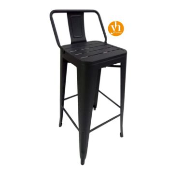 High Chair The Newest Original Designer Nordic Living Room Chairs Stacked Outdoor Simple Wood Bar Chairs - Foshan Hoping Furniture Co., Ltd. - China