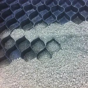 100% HDPE Durable Eco-Friendly Outdoor Honeycomb Gravel Stabilizer Geocell Grids More 5 Years Warranty Driveways 3D Model Design - Tai'an Yuerui Engineering Materials Co., Ltd. - China
