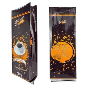 Custom Pouch Side Gusset Moisture Proof Coffee Pouch Stand up Bag Tea Bags - Shandong Lepu Digital Printing Co. Ltd - China