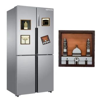 Refrigerator Magnets Custom Saudi Arabia Qiblatain Mosque Wooden Creativity Souvenir Fridge Magnet - Fuzhou Upinstar Import and Export Co., Ltd. - China