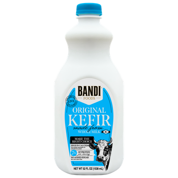 BANDI KEFIR ORIGINAL 52OZ Texture Creamy Flavour Natural UPC 860157002407 Product Number 3301 Packaging Size Other Origin National, - Bandi Foods TX - United States