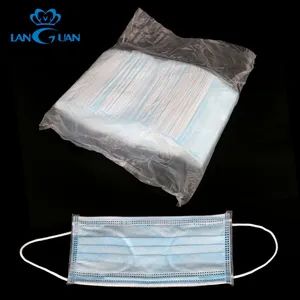 Disposable 3 Ply Blue Earloop Prevent Droplets Non-Woven Anti-Virus Mouth Mask - NINGBO LG INDUSTRY CO., LTD. - China