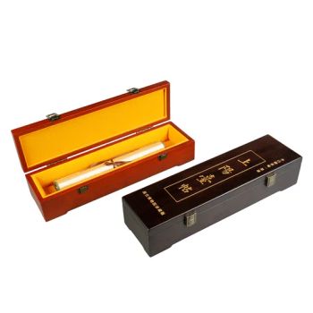 Unique Elegant Wooden Calligraphy Art Gift and Storage Boxes - DONGGUAN ZHIHE WOOD PACKAGING LIMITED - China