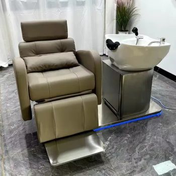Salon Equipment Shampoo Chairs Hairdressers Washing Hair Beds - Henan Eminent Medical Devices Co., Ltd. - China