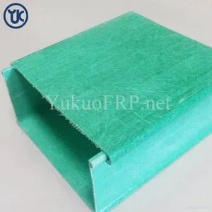 Inflaming Retarding GRP/FRP Trunking/Cable Tray Type Tray Material GRP Fire Proof Yes Warranty 1 Year Trademark Yukuo Model NO. NGCT-10 - Hebei Yukuo Environmental Technology Co., Ltd. - China