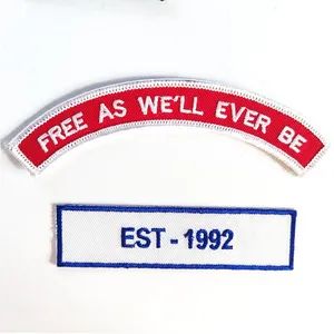High Quality Embroidery Patch and Woven Iron on Patches for Clothing - Zhongshan Xinyuan Silicone Rubber Co., Ltd. - China