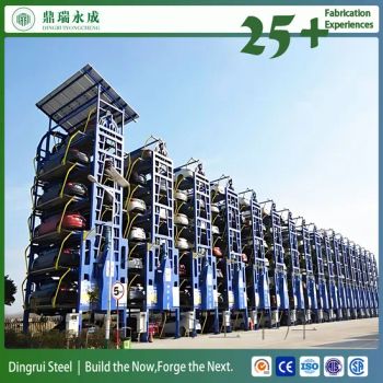 Steel Structure Car Parking Lots Vertical Rotary Parking System Multi-Story Parking - Dingrui Yongcheng Construction Engineering Co., Ltd - China