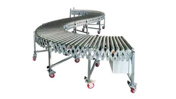 China New Product Trend Roller Telescopic Accordion Conveyors Extendable Expandable Flexible Conveyor - Hangzhou Nuohua Machinery Co., Ltd. - China
