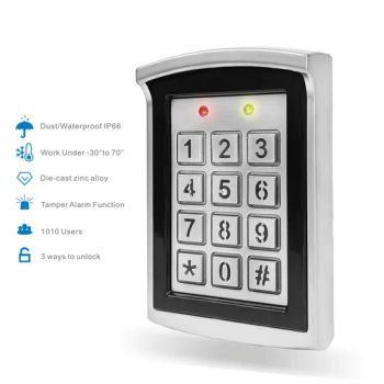 Standalone Metal Case Door Access Readers Access Control Keypad Waterproof RFID Card 125kHz Epoxy IP68 - ZHUHAI RONGTAI ELECTRONICS CO., LTD. - China