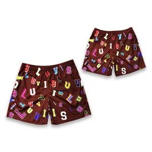 Customized Men's Basketball Shorts Wholesale Latest Sublimated Design Basketball Shorts - Guangzhou Healong Sportswear Co., Ltd. - China