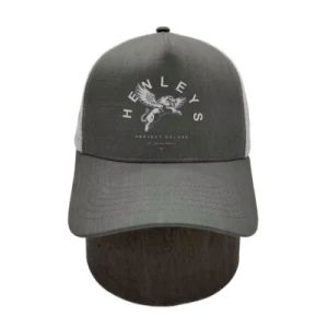 Gray 100% Cotton and Mesh Printing Golf Sport Baseball Caps and Hats - Cangzhou Yangzi Import and Export Trade Co., Ltd. - China