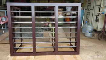 Brown Wooden Window Frames Color Brown Shape Rectangle I Deal In New Only Country of Origin Made in - Chithira Furniture - India