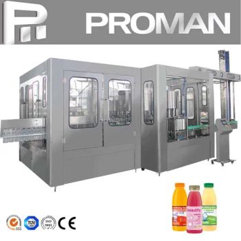 Full Project Juice Processing Machine Ice Tea Juice Granules Beverage Bottle Filling Machine Automatic - Zhangjiagang Proman Machine Co., Ltd. - China