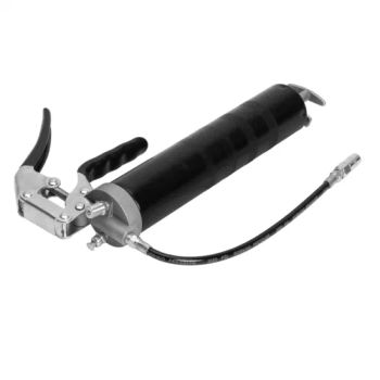 Aluminum Alloy Hand Operated Grease Guns 10000 Psi Gun Coupler Greese Gear Nozzle Size Nipple Hose Set Clear Tubes - ZHEJIANG SHALL TOOLS CO., LTD. - China