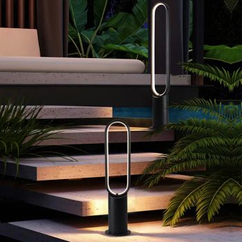 Aluminum LED Decorative Outdoor Bollard Lamp Garden Light for Lawn Yard Path Walkway - Anhui Baoyang Lighting Technology Co., Ltd. - China