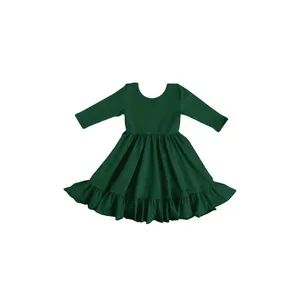 Custom ODM Summer Short Sleeve Infant Toddler Children Skirt Soft Skin Friendly Bamboo Fabric Kids Girls Dress - Keenago Holdings Limited - China