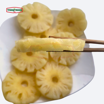 Canned Pineapple Slices Rings Pieces Chunks Tidbits Crushed in Juice or Syrup Trung Thanh Agricultural Products Processing JSC - TRUNG THANH AGRICULTURAL PRODUCTS PROCESSING JOINT STOCK COMPANY LIMITED - Vietnam