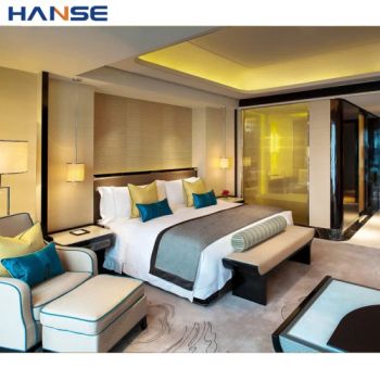 Five Star Luxury Modern Hotel Beds Furniture Hotel Bedroom Sets Luxury Hotel Bed Room Furniture - Foshan Hanse Industrial Co., Ltd. - China