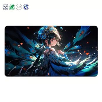 Custom Large Waterproof Non-Slip Rubber Gaming Mouse Pad with Cartoon Style Graphic - Dongguan Jiuzilong Industrial Co., Ltd. - China