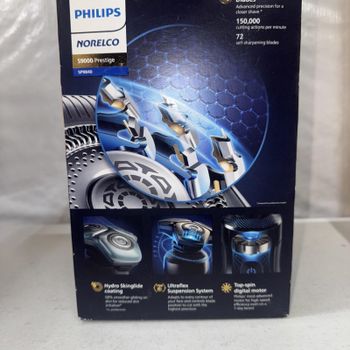 Philips Norelco Electric Shaver Series 9000 Prestige S9000 Wet & Dry SP9840/90 - M P S LLC - Philippines
