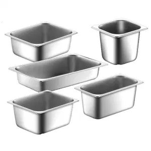 Kitchen Equipment Tool Stainless Steel Food Storage Container Canteen Buffet Containers Gn Pan - NANJING FASTECH ELECTRIC CORP. - China