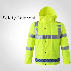 Breathable Waterproof Traffic Security High Light Reflective Rainwear for Men - Fujian Lead Safety Protective Equipment Co., Ltd. - China
