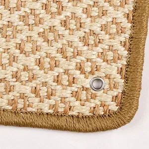 Natural Sisal and Jute Carpet Roll for Living Room Use, Woven Jute Carpets and Jute Carpet Tiles Supplied by Professional Sisal and Jute Carpet Suppliers - Blossom Carpet Co., Ltd. - China