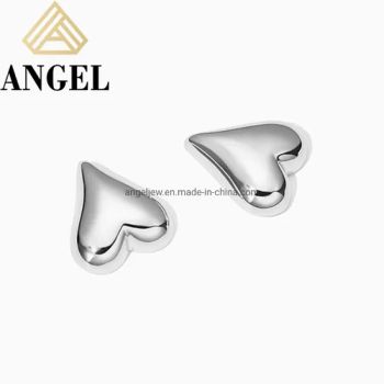 Trendy 2022 Fashion Jewellery Heart 925 Silver Fine CZ Moissanite Jewelry Set Factory Wholesale - Guangzhou Angel jewellery co.,ltd - China