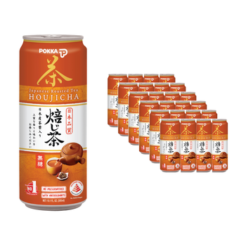 Pokka Houjicha Japanese Roasted Tea 300ml (Pack of 24) - Victualler International Private Limited - India