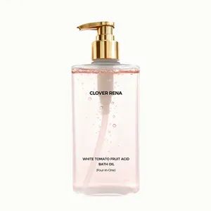 Private Label Almond Milk Clean Shower Gel Oil Nourishing Body Wash Moroccan Rose Watery Bath Oils - GUANGZHOU BANGTING COSMETICS CO., LTD. - China