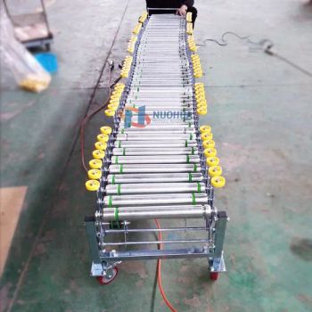 2024 Latest Models New Flexible Expanding Roller Powered Accordion Conveyors Motorized Conveyor - Hangzhou Nuohua Machinery Co., Ltd. - China