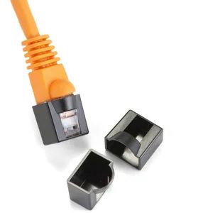 RJ45 Patch Cord Connector Dust Cap CAT5/5E/6/6A/7/8 MOQ 1000 Material PVC Od 5.0-6.5mm IP Rating IP68 Model NO. RJDC01 Head Code - Ningbo Cabelink Electronics Co., Ltd - China
