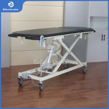 Huaren Doctors Medical Equipments Distributor Professional Massage Tables China Hr A07 Electric Lift Basic Portable Massage Table - Hebei Huaren Medical Equipment Co., Ltd. - China