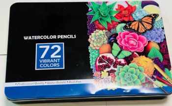72 Color Iron Boxed Colored Pencils High End Customized Patterns Premium Water Soluble Pen Cores Painting Stationery - Zhejiang Meiyu Stationery Co., Ltd. - China