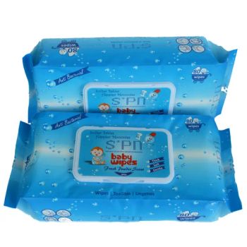 Food Grade Flushable Material Baby Cleaning Wet Wipes OEM Free Sample Baby Wet Tissue - Hangzhou Special Nonwovens Co., Ltd. - China