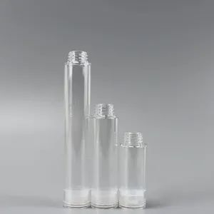 5ml 10ml 15ml Pump Vacuum Emulsion Liquid Cosmetics Container Plastic Spray Bottles for Travel - Shenzhen Zhenghao Plastic & Mold Co., Ltd. - China