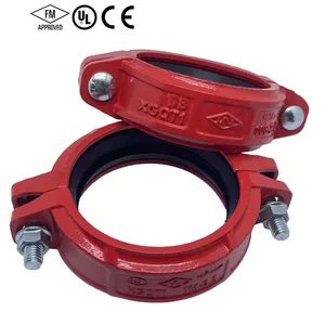 FM/UL Certificate Ductile Iron Pipe Fitting Groove Coupling - Foshan Fuhouxiang Fire Valve Co., Ltd. - China