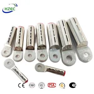 Copper Crimp Ring Terminal Connector Cable Lug Custom Tinned Brass Terminal - Henan Energy Electric Equipment Co.,Ltd - China