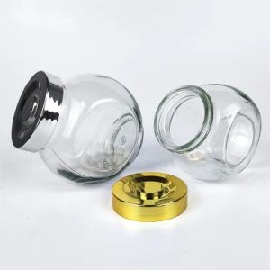 Glass Storage Jars Container Sets for Kitchen Counter Sealed Lids for Prolonged Freshness Elegant and Modern - Xuzhou Selead Packaging Material Co., Ltd. - China