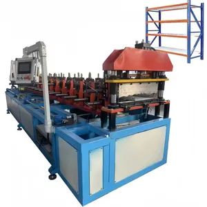 Factory Supply Storage Racks Shelves Roll Forming Machine Trademark GREAT HS Code 84629110 Langauge English Origin Hebei China - Hebei Shangze Rubber and Plastic Products Co., Ltd. - China
