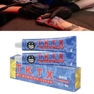Tktx Blue 10g 99% Tattoo Semi Permanent Makeup Anesthesia Cream Tattoo Supply - Yiwu HuaNi Technology Co., Ltd. - China