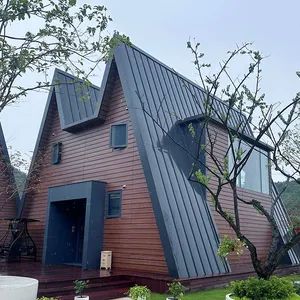 Factory Customized Camping Hotel for Couples Holiday Prefabricated Wooden Bungalows a Houses - Ningbo Deepblue Smarthouse Co., Ltd. - China