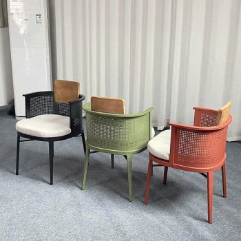 Outdoor Tables and Chairs Rattan Courtyard Outdoor Garden Rattan Chairs Casual Sun Protection Waterproof Balcony Teak Dining Table - Foshan Zhechengju Furniture Co., Ltd - China