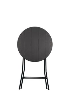 Circle Wooden Bar Table/PE Blow Mold Outdoor Table/Strong Graden Bar Table with Fitting Locker/80*110cm - Zhejiang Sanmen Hongqiao Rubber & Plastic Technology Co., Ltd. - China