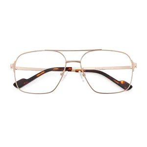 2025 Newest Design Custom Logo Luxury Optical Frames Metal Men's Eyeglass Frames - Wenzhou Youge Eyewear Co., Ltd. - China