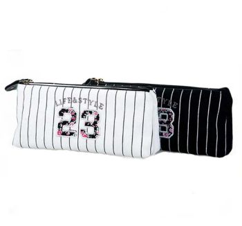 Wholesale Fashion Design Student Pen Stationery Pencil Bag Color White Shape Square Style Fashion Size 21*3*9cm Technic - China Blooming Manufacture Ltd. - China