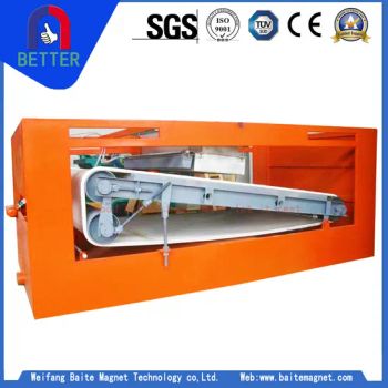 ISO Approved High-Intensity Flat Permanent Magnetic Seprator Separator for Iron Ore/Mica Power/Quartz/Limonite/Weak Magnetite - Weifang Baite Magnet Technology Co., Ltd. - China
